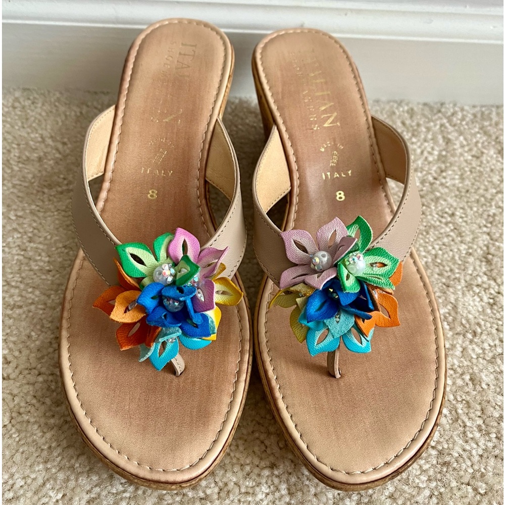 Italian Shoe Makers Wedge Sandal